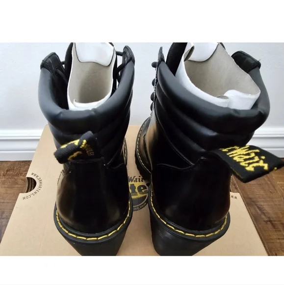 DR. MARTENS Persephone Boots BLACK BUTTERO - Picture 8 of 11